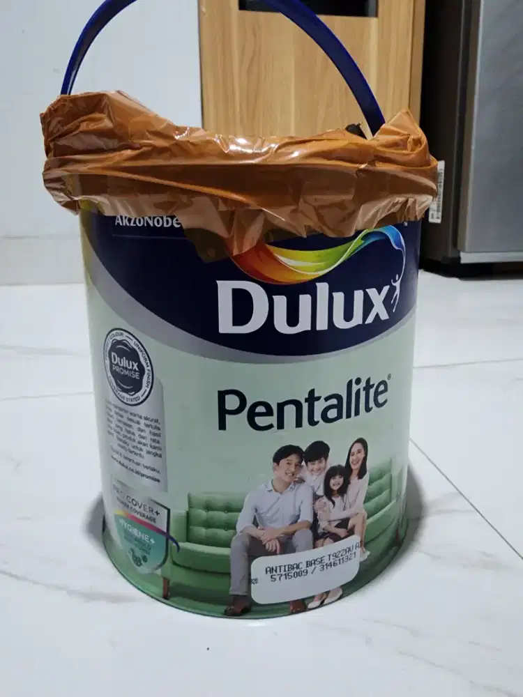 Cat dulux pentalite warna swiss white
