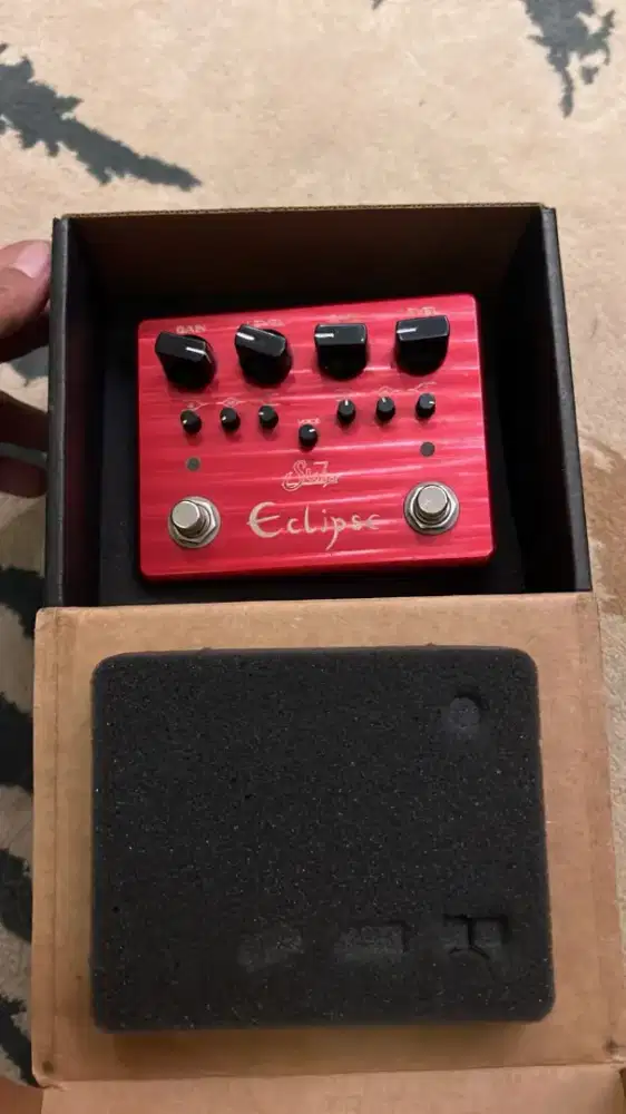 SUHR ECLIPSE DUAL CHANNEL OVERDRIVE/DISTORTION PEDAL