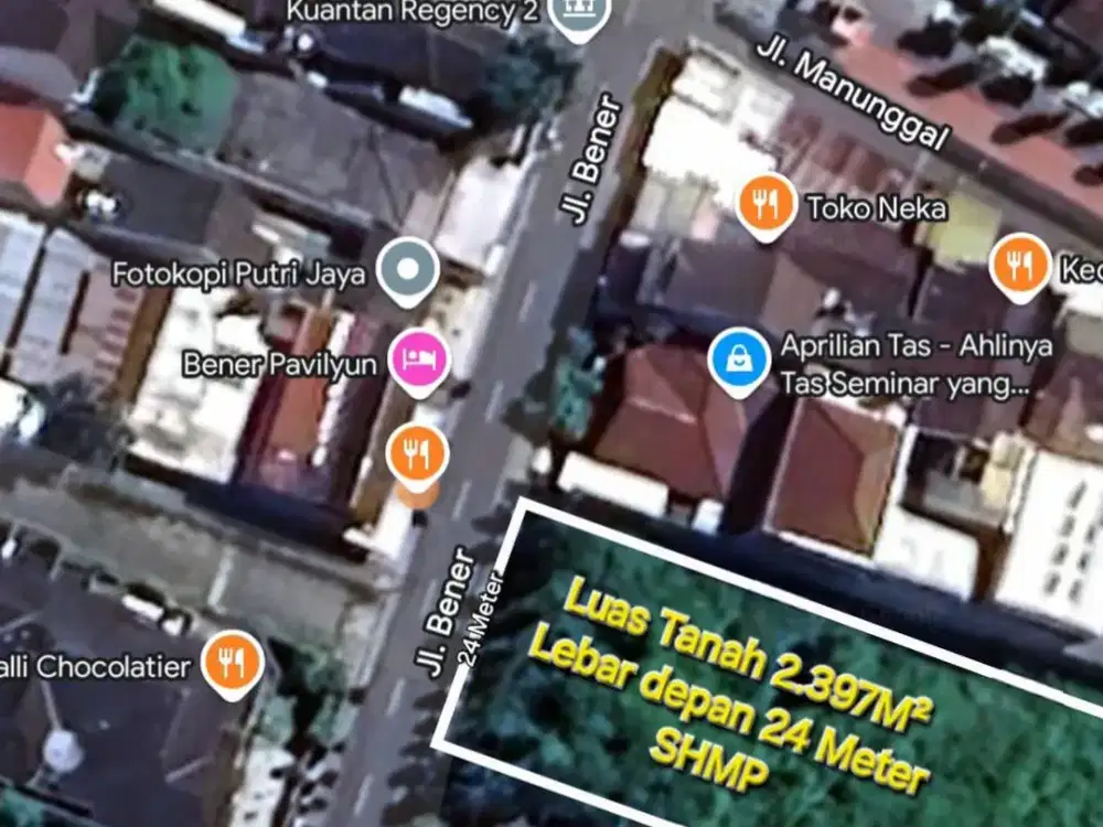 JUAL Tanah Strategis di Kota Yogyakarta