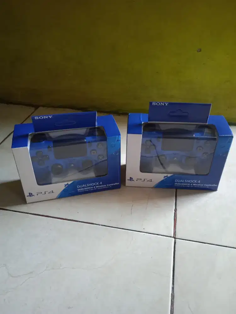 Stik PS4 ori pabrik baru fullset normal poris cipondoh