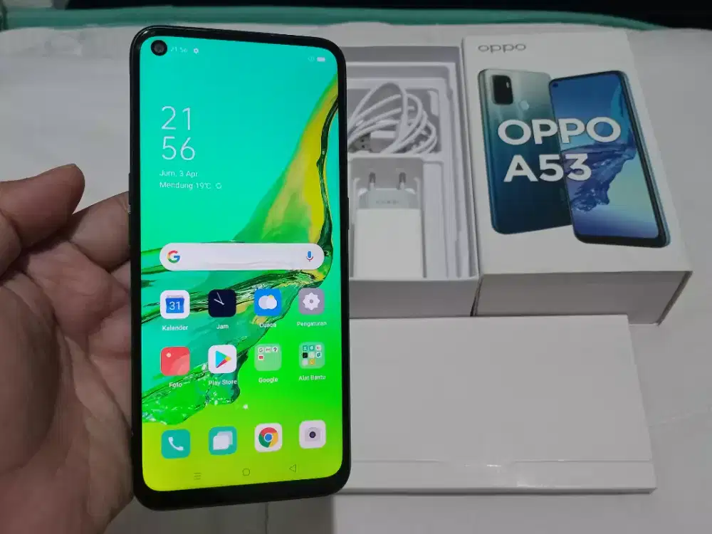 BUTUH UANG OPPO A53 RAM 8GB /256GB 4G 6,5in Fingerprint 5000Mah Mulus