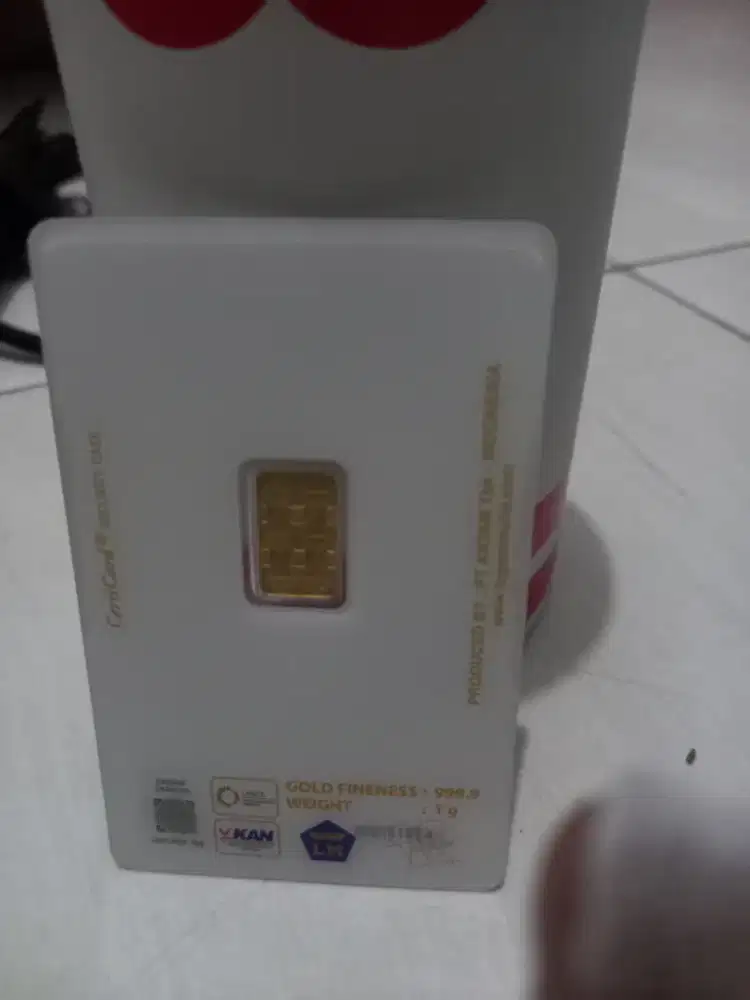 Logam mulia Antam 1 gr