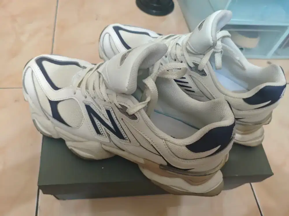SEPATU NEW BALANCE 9060 WHITE NAVY ORIGINAL