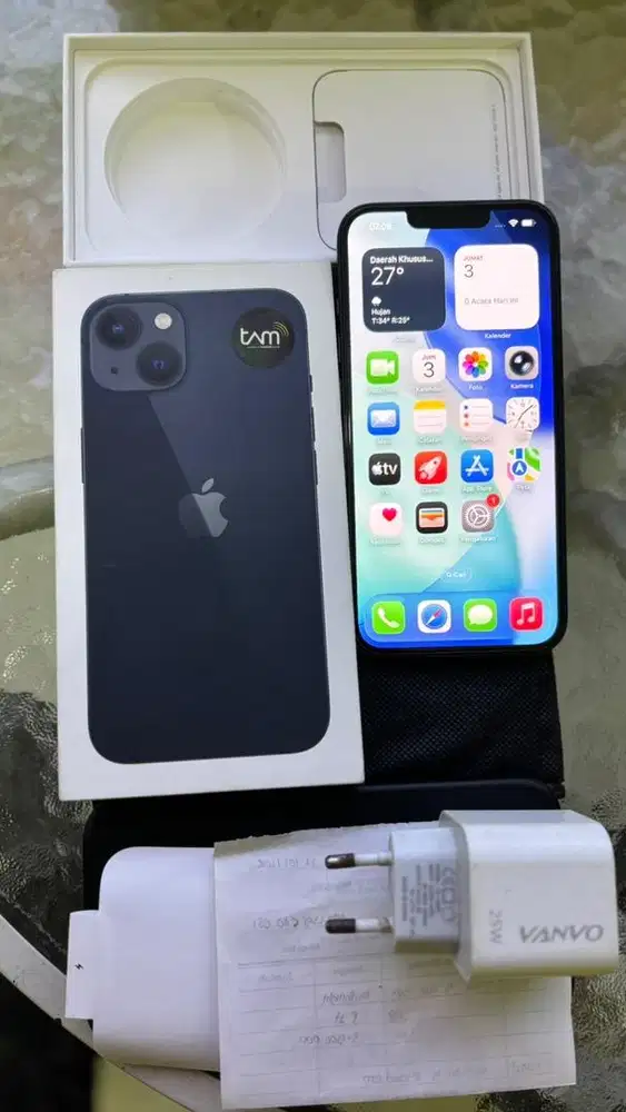 iphone 13 128 ibox Bh 100%