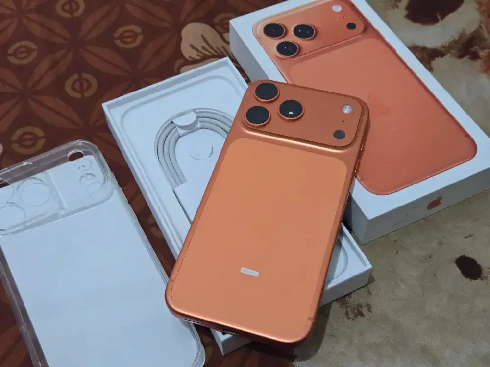 Iphone 17 promax 256 cosmic orange ibox murah