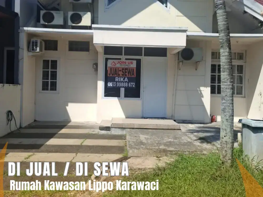 DIJUAL / DISEWA Rumah Kawasan Lippo Karawaci Jl Dafos