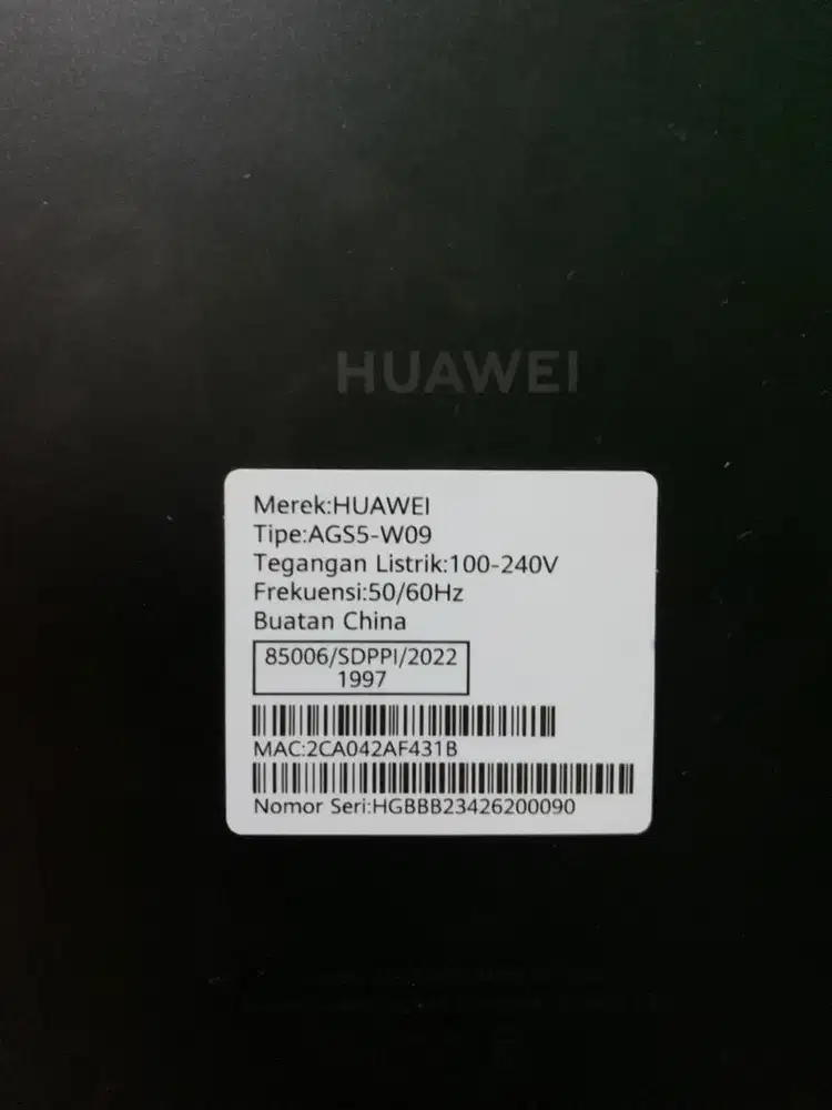 TABLET MERK HUAWEI
