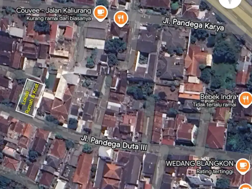 Dijual Rumah Di Pandega Duta