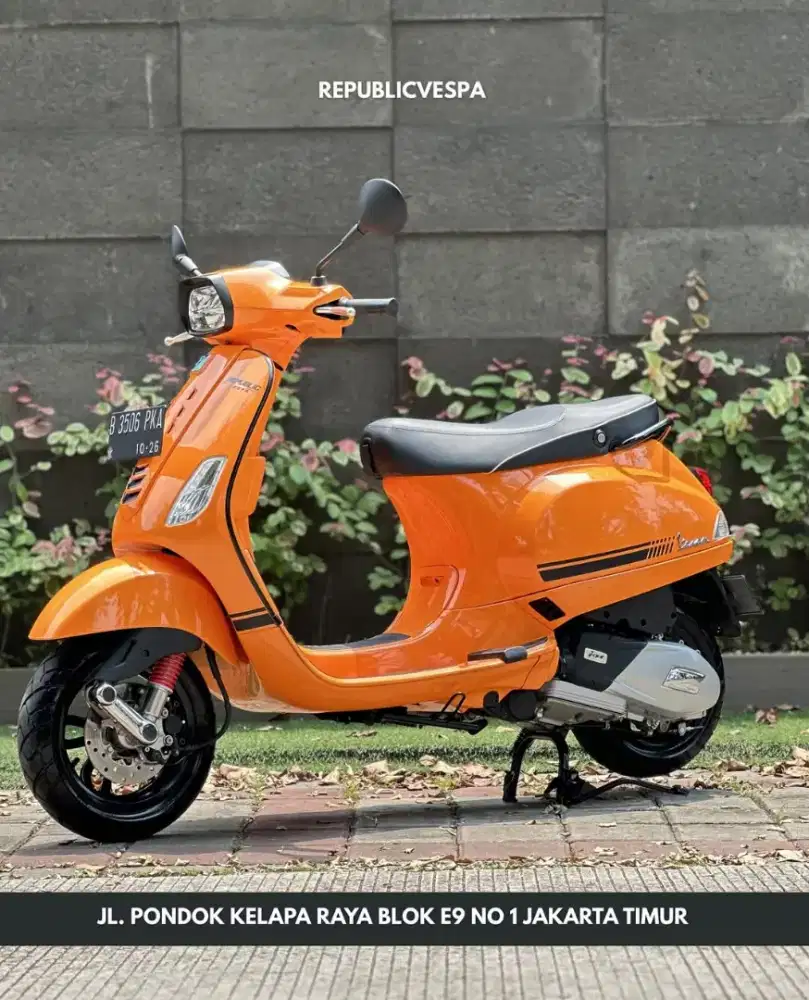 DIJUAL VESPA S 125 IGET FACELIFT TAHUN 2021 PERFECT CONDITION