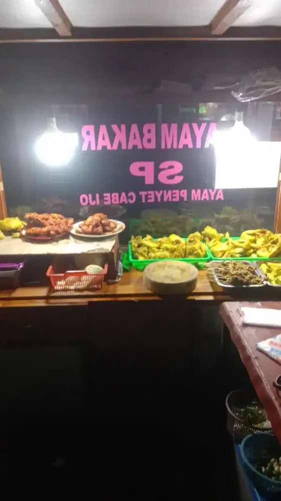 Ayam bakar & Ayam penyet cabe ijo