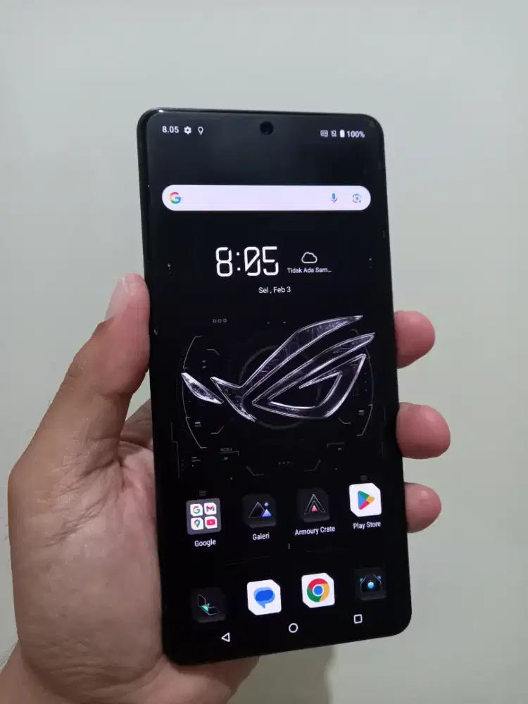 Asus Rog Phone 8 White Ram 12/256Gb Fullset ori normal mulus
