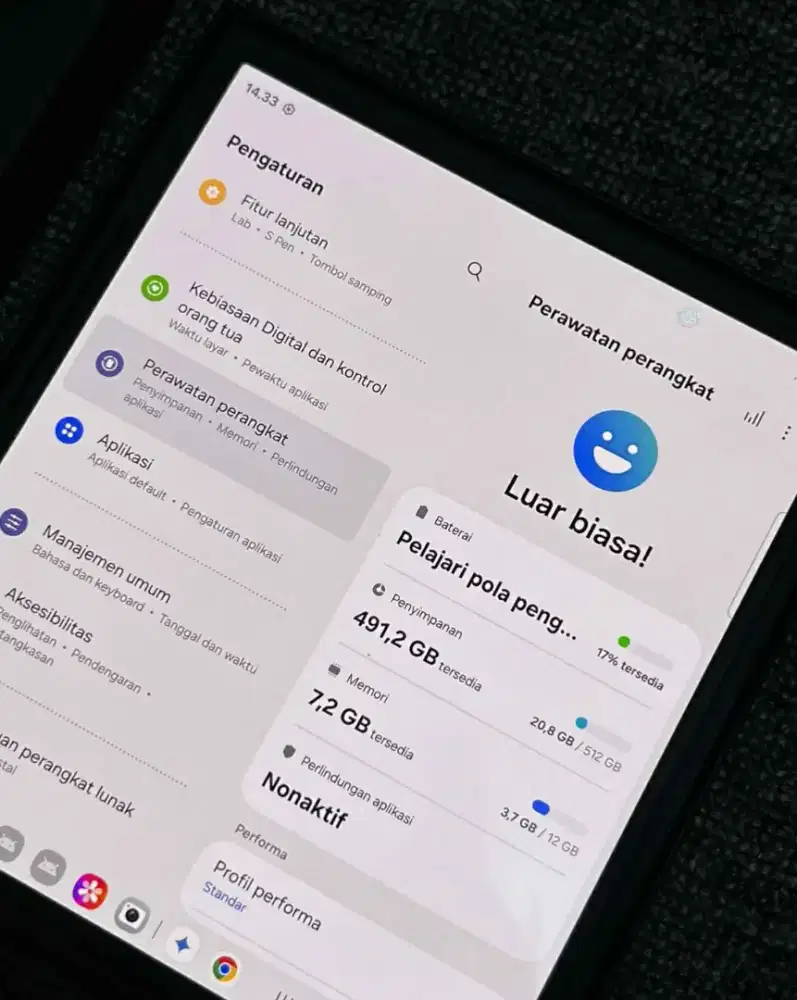 SAMSUNG Z FOLD 6 5G RAM 12/512 GB ORIGINAL SEIN NORMAL FULLSHET SIAP
