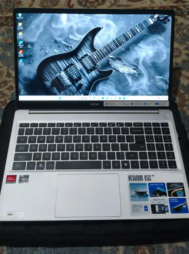 Laptop Tecno Megabook K15S Ram 16gb/500Gb like new istimewa