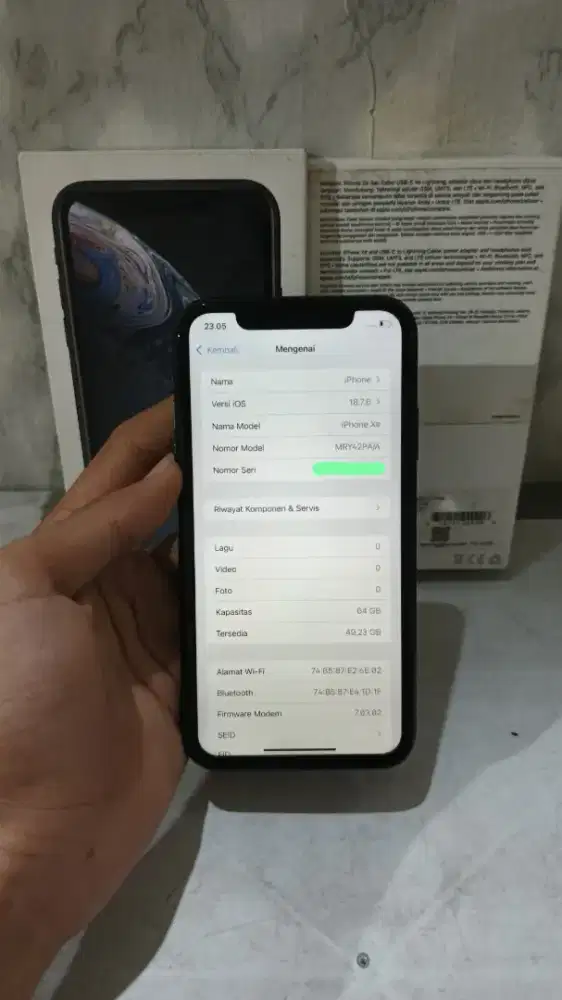IPHONE XR 64GB EX IBOX PA/A