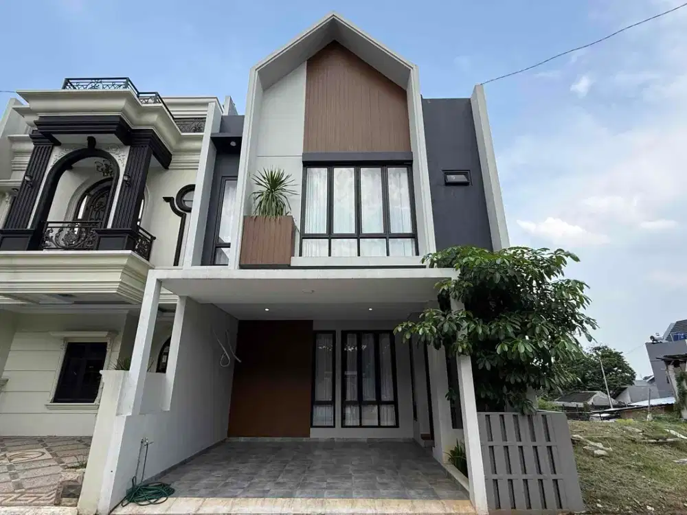 Hunian Scandinavian 2 Lantai Split Level di Jagakarsa dekat Tol Jorr