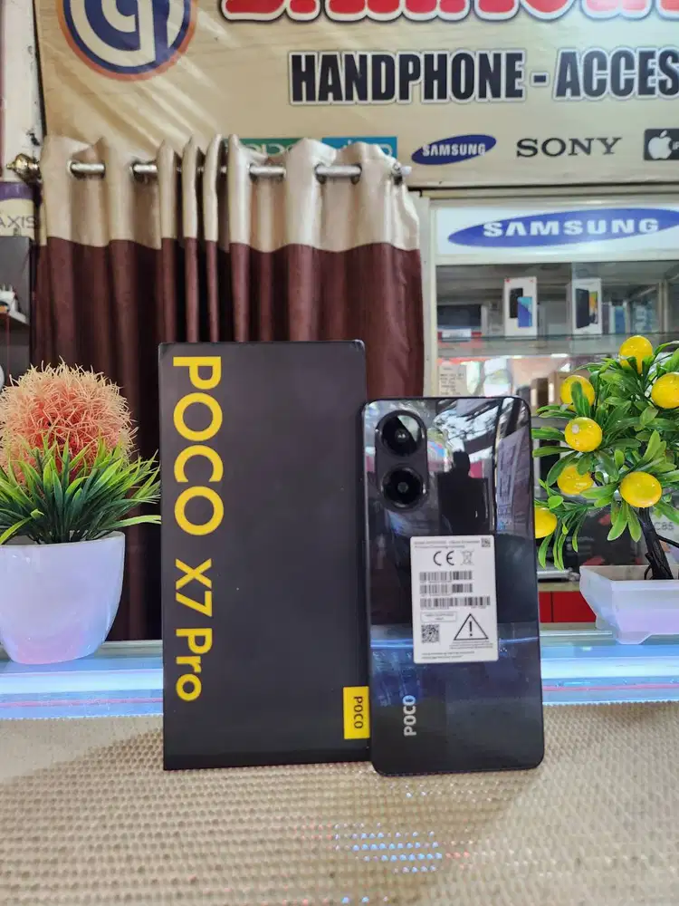 Poco X7 Pro 5G Ram 12+12Gb/ 512Gb Fullset Mulus Original 100% Like New