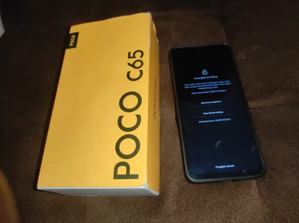 Hp Poco C65 Minus (BACA)