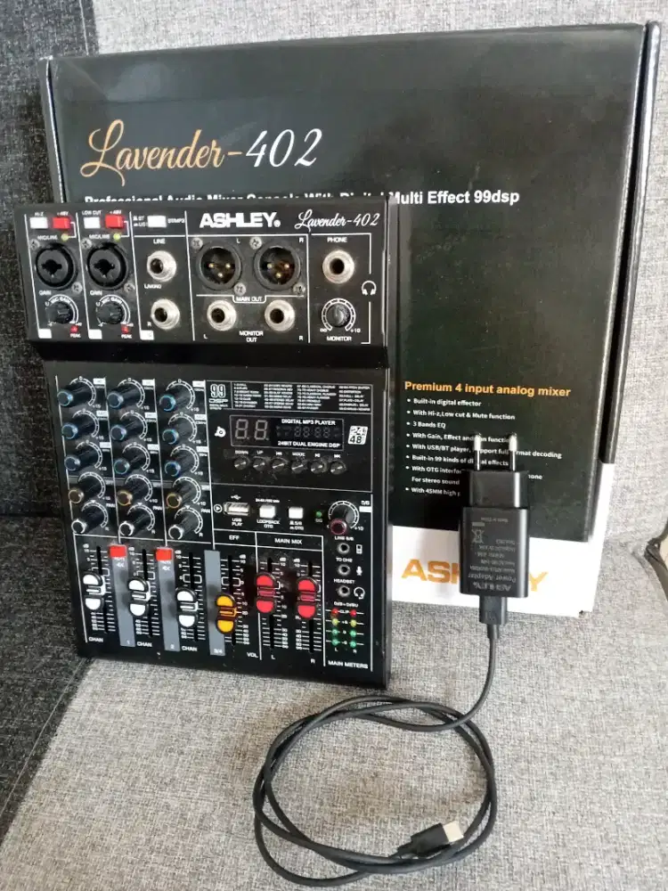 Mixer Audio Soundcard Ashley Lavender 402