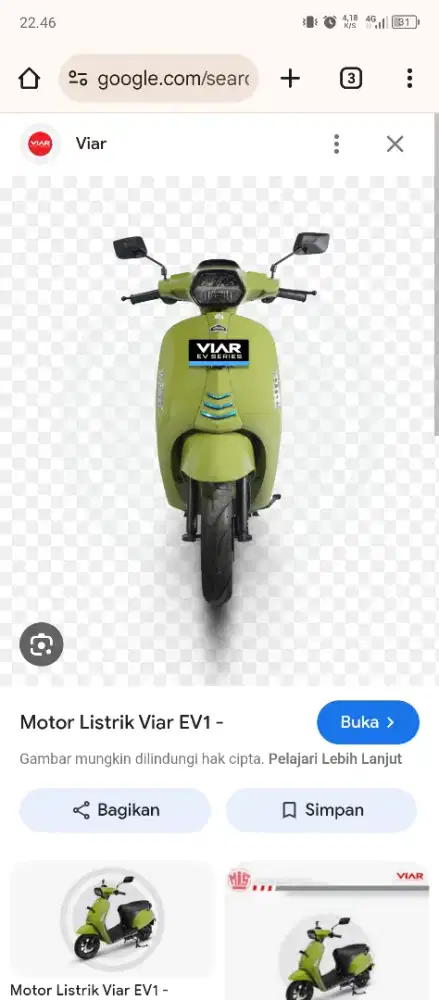 Viar EV 1 Vespa Listrik 2024