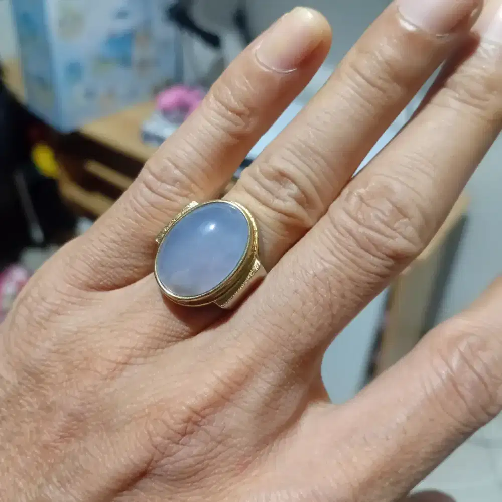 Batu akik biru langit baturaja