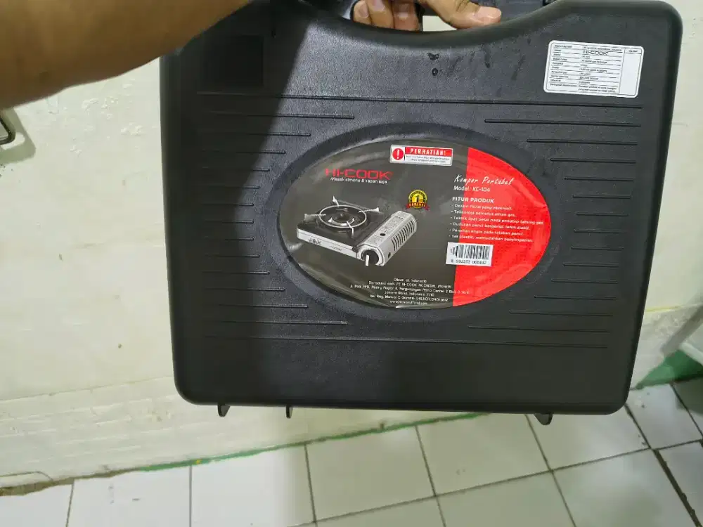Kompor portabel Hi cook