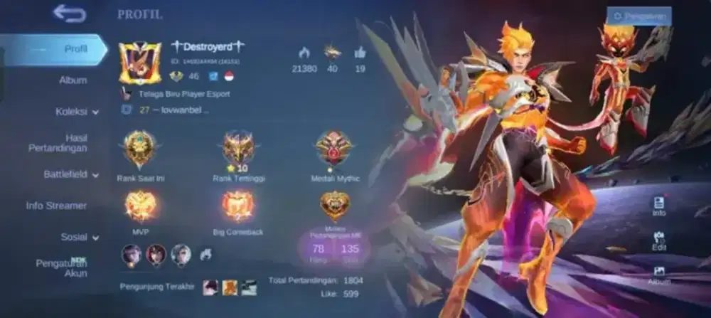 AKUN ML MURAH DAN AMAN