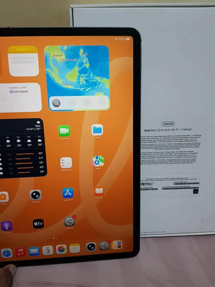 Ipad Pro (12,9)(3rd Generation) 256 ibox Cellular