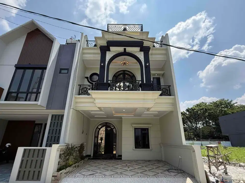 Rumah 3 Lantai Rooftop di Jagakarsa dekat Aeon Mall Tanjung Barat