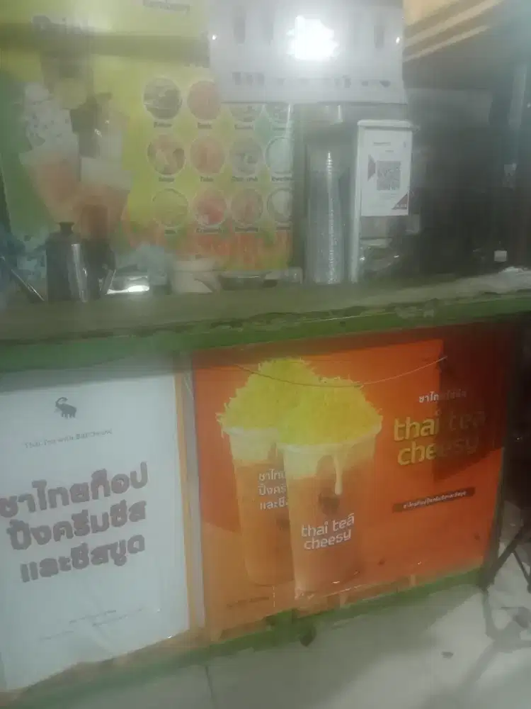 Minuman macha dan jus