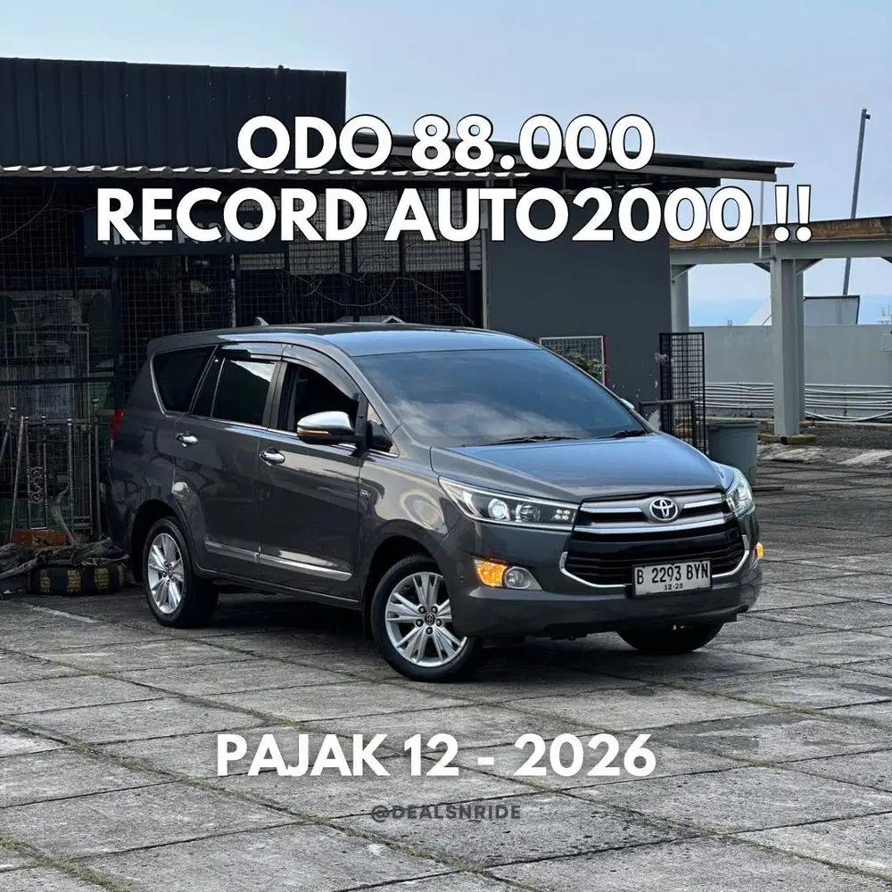 RARE ODO 88.000 !! INNOVA REBORN Q AT BENSIN 2018 PAJAK 12/26 RAREEEEE