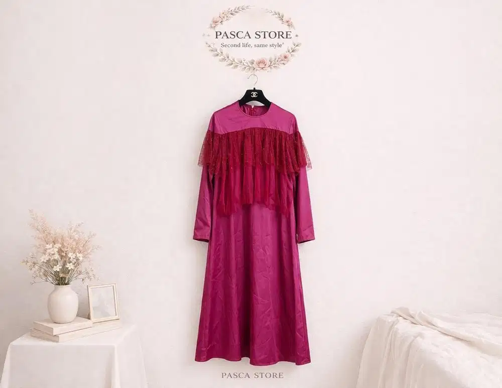 Dress Rumbai Gamis