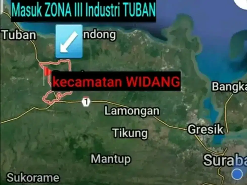 KAVLING USAHA ZONA III INDUSTRI TUBAN