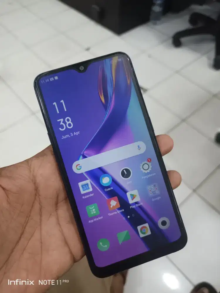 Oppo a12 ram 3/32gb hp aja batangan