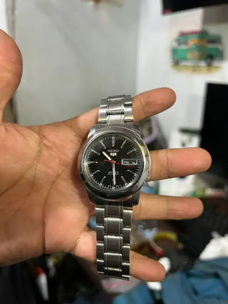 jual jam tangan seiko automatic original kondisi terbilang mulus