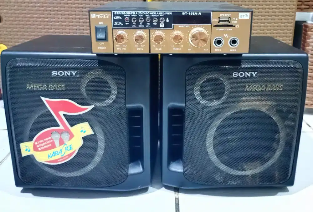 Sound speker ampli suara mantap