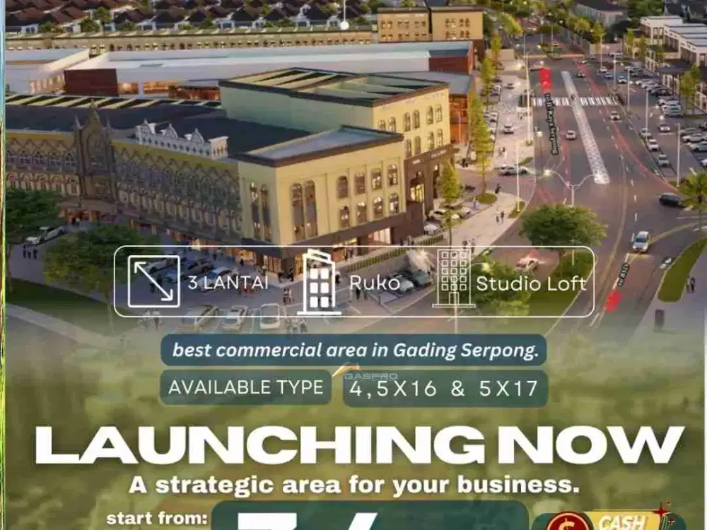 LAST CHANCE! RUKO MAGGIORE SIGNATURE WEST by paramount land 3,4man saja kpr dp only 10%