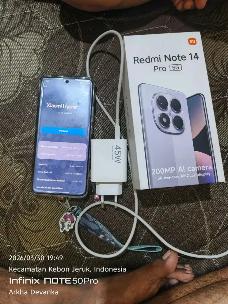 HP second redmi note 14 pro 5G