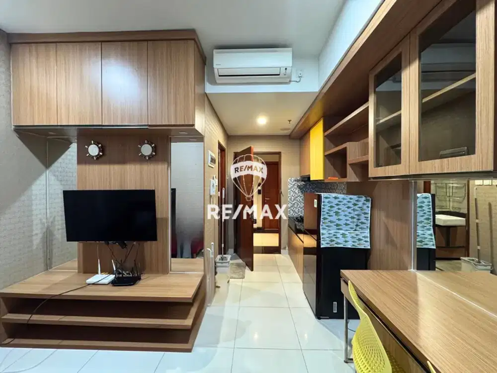 #0130 DIJUAL APARTEMEN ROSEVILLE SOHO & SUITES BSD TIPE 1BR UNIT LANTAI RENDAH LOKASI STRATEGIS