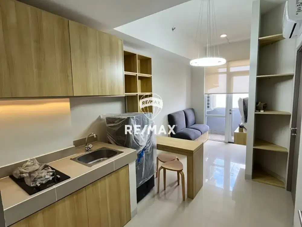 #0129 DIJUAL / DISEWA APT. VASANTA INNOPARK TIPE 1BR TOWER BOTAN LT. 30 DEKAT AREA PERKANTORAN & INDUSTRI