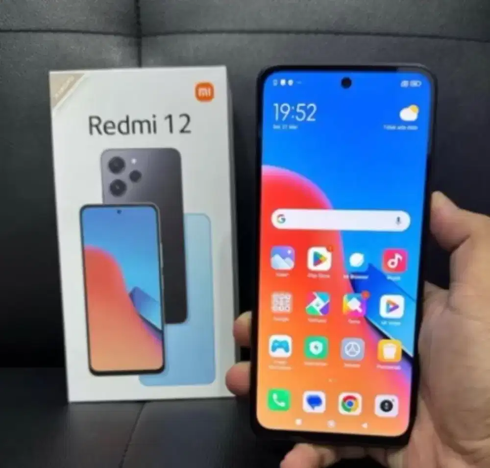 Murah hp Redmi 12 ram 8/256 lkp, bs TT