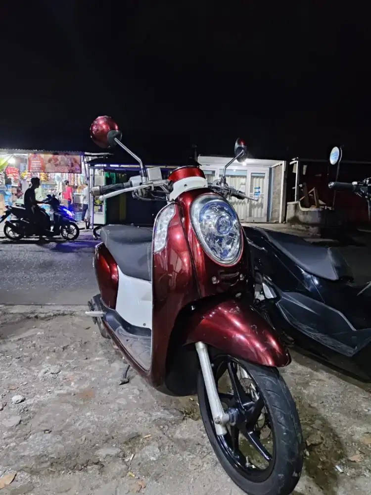Honda Scoopy Second 110cc std tahun 2013, pajak off