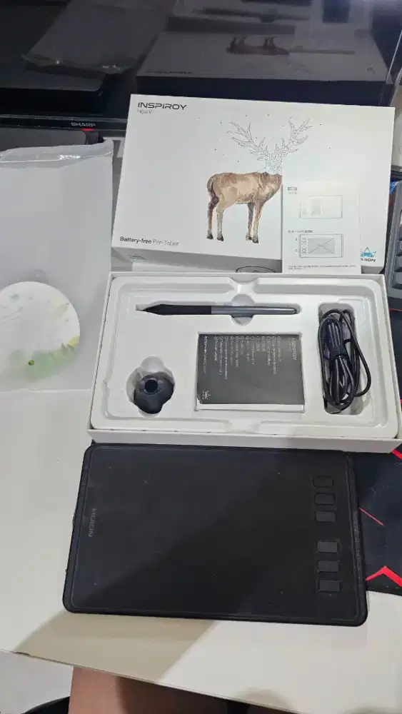 Graphic Drawing Tablet Pen Digital Huion H640P