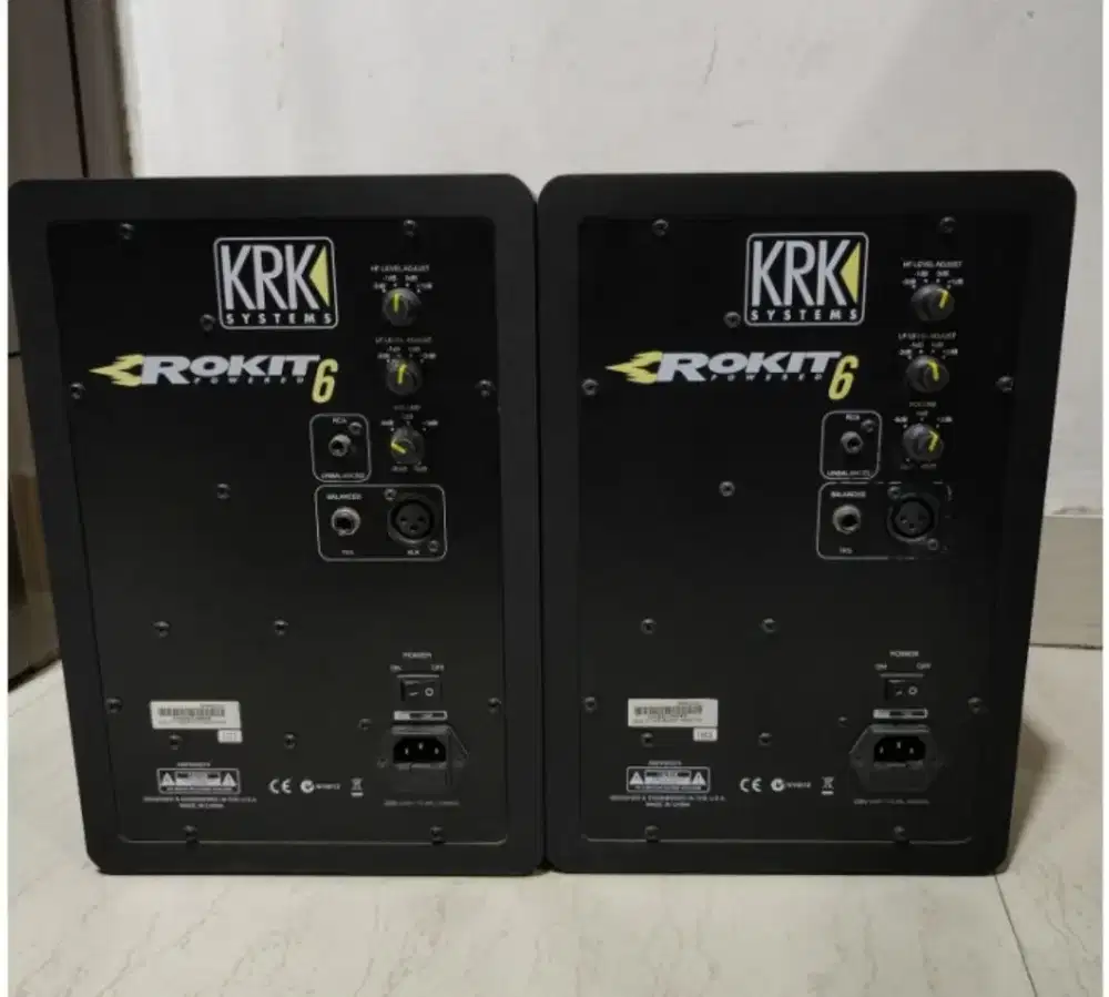 KRK ROKIT 6 SECOND ORIGINAL GOOD