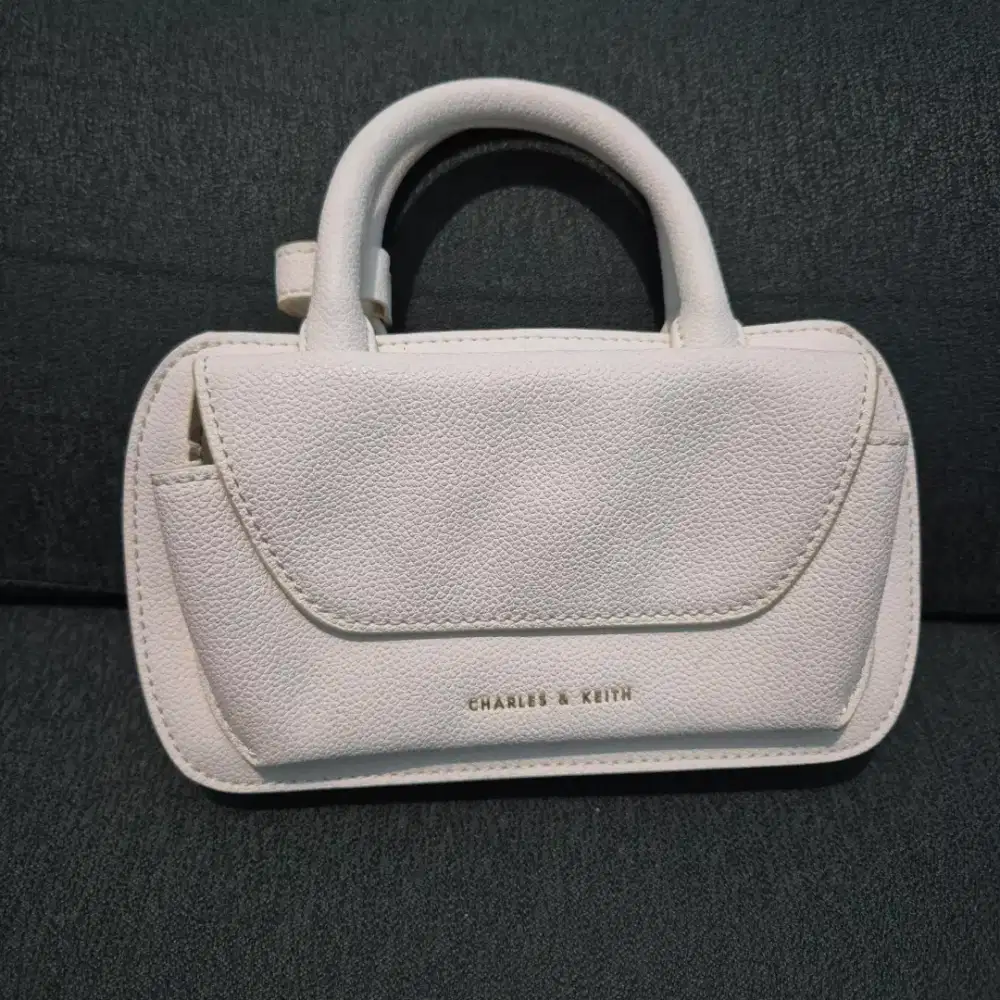 Charles and Keith Selby Box Top Handle Bag
Original