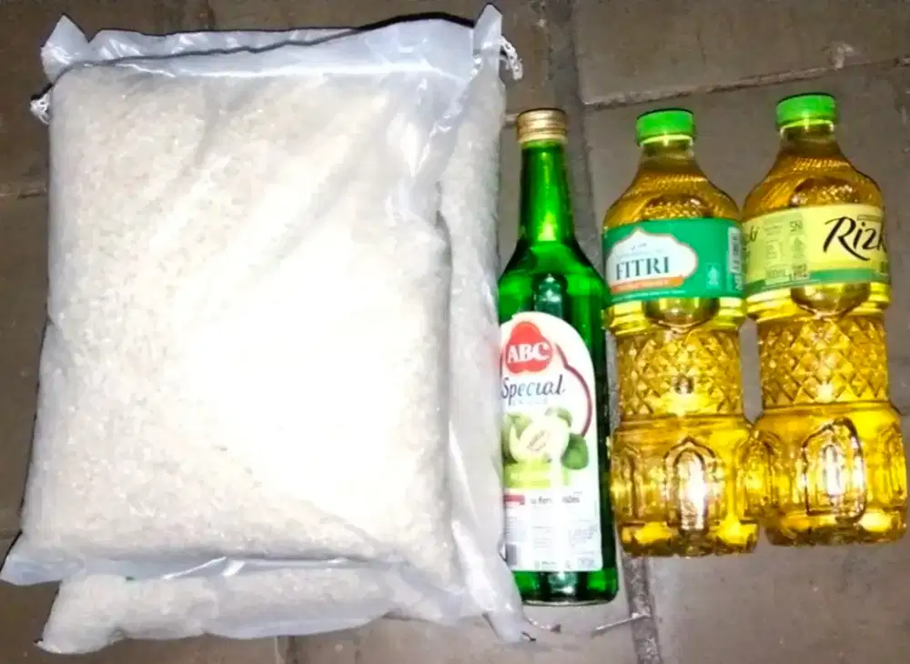 Beras, Minyak Goreng, Sirup Marjan
