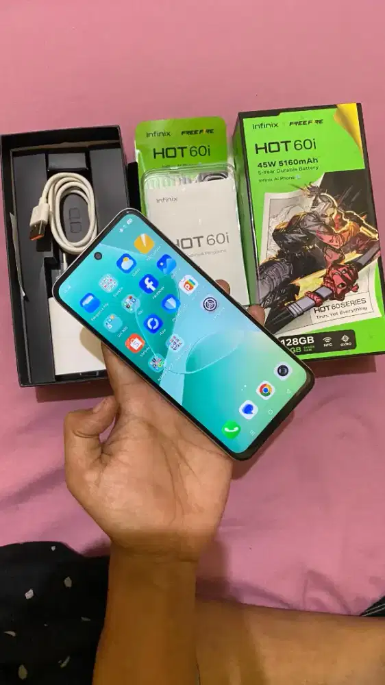 Infinix hot60i fulset no minus