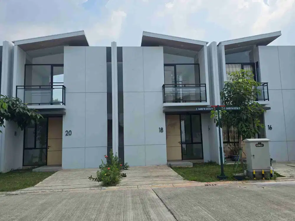 Cendana Garden Serene Rumah Lippo Karawaci SIAP HUNI tipe 2 HOEK Akses TOL Langsung