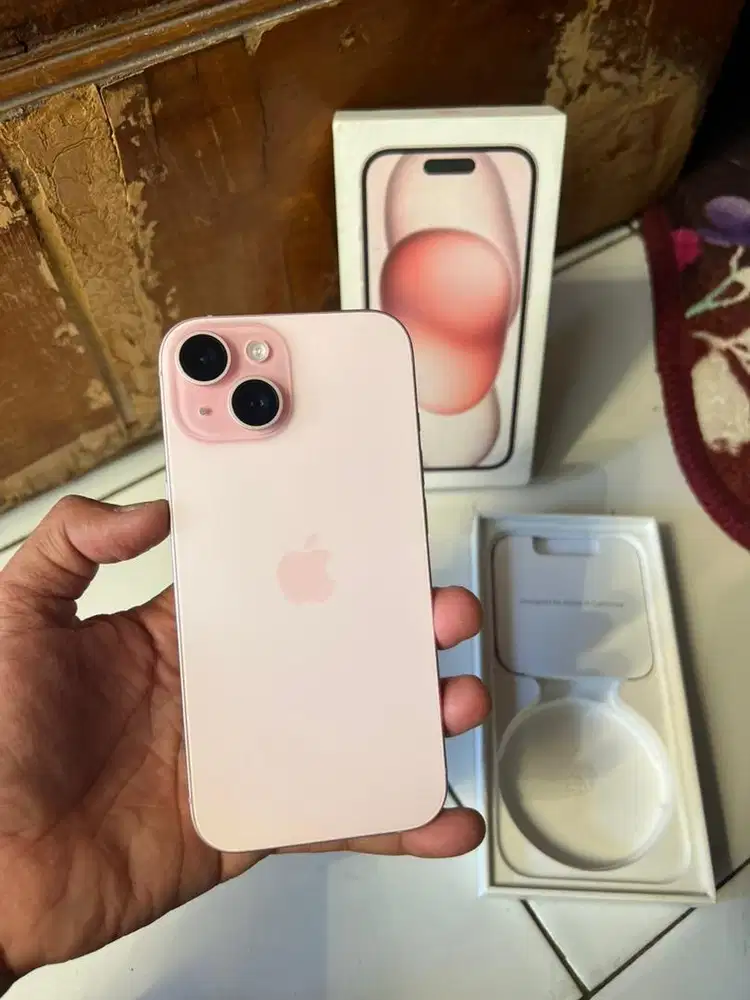 iphone 15 128gb ibox ( pink )