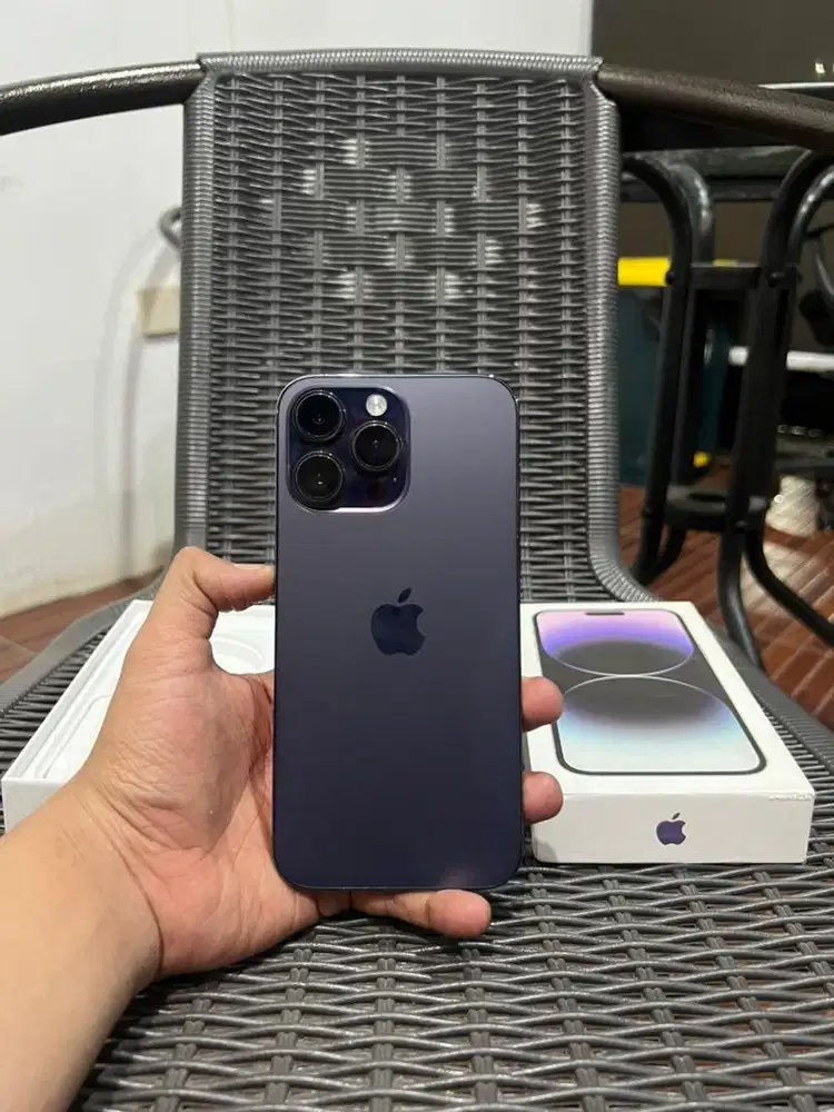 iphone 14 promax 256gb resmi bea cukai ( deep purple )