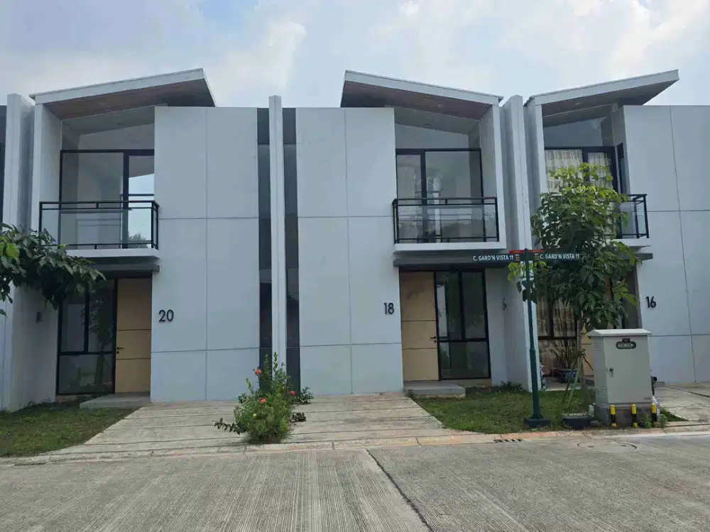 Cendana Garden Serene Lippo Karawaci SIAP HUNI tipe 2 HOEK Akses TOL Langsung